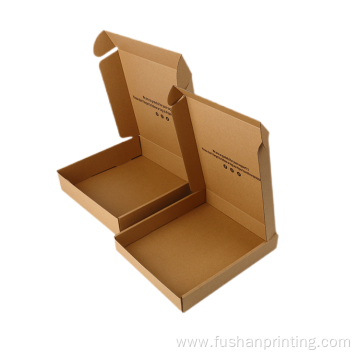 New Products Corrugated Paper Orange Packaging Box